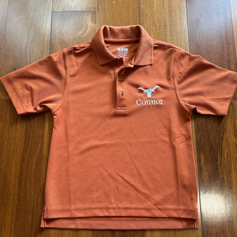UT (Longhorns) Boys Polo